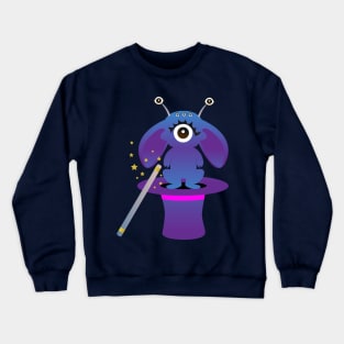 Strange World Monster Rabbit on the Magic Cap Crewneck Sweatshirt